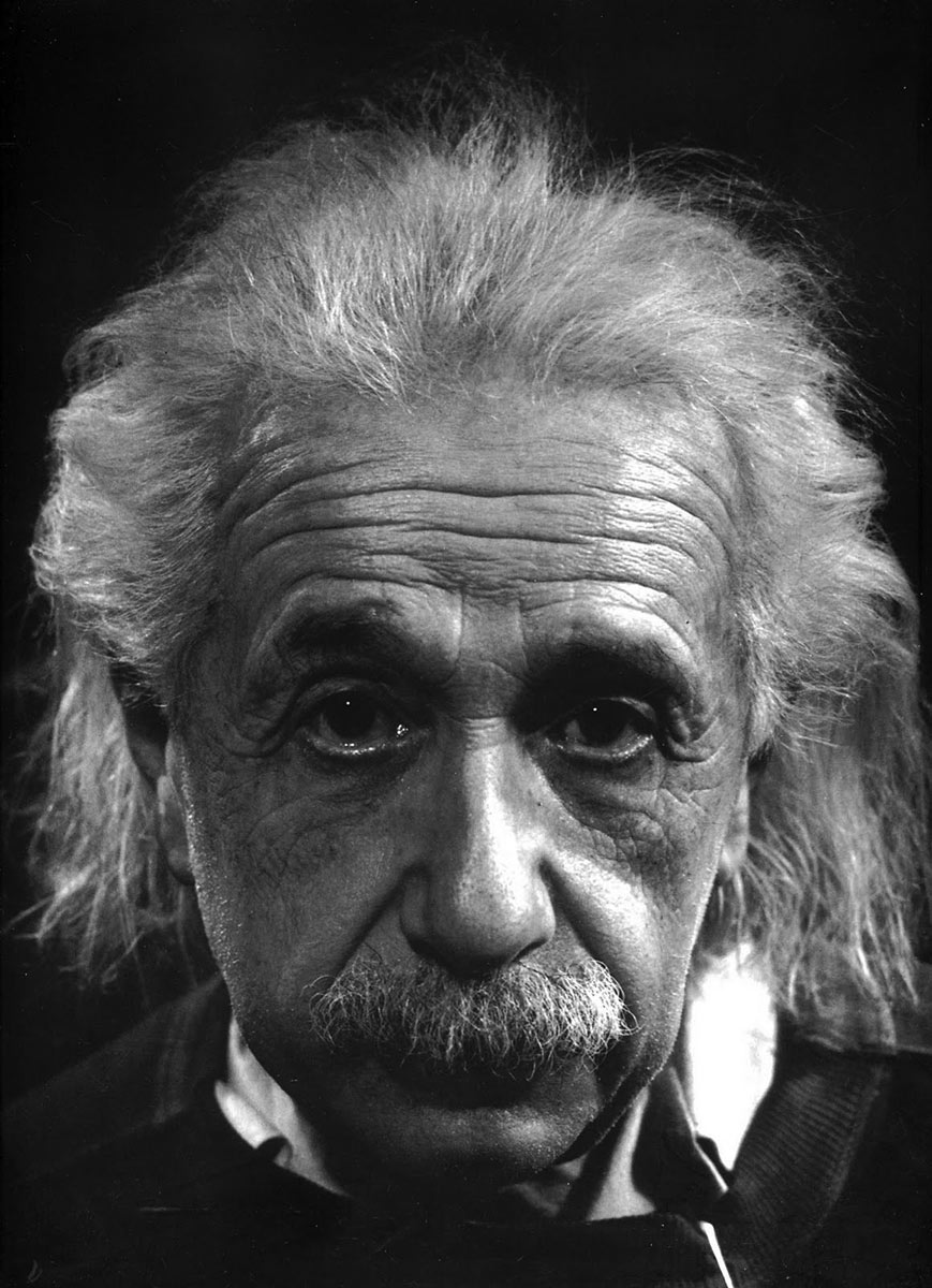 Philippe Halsman, Albert Einstein portretas