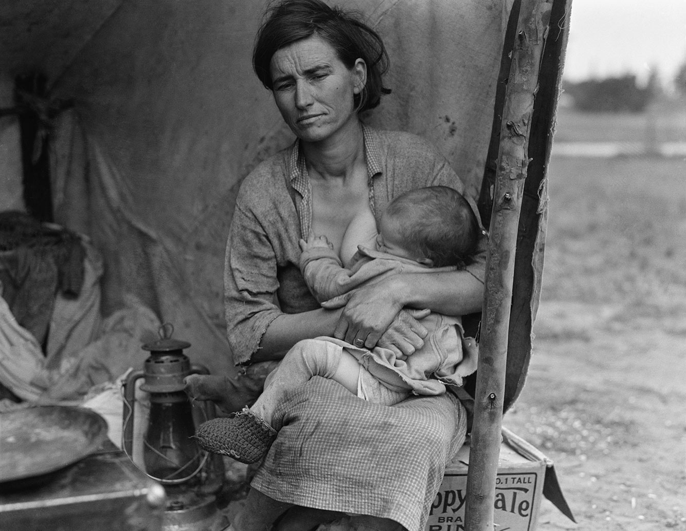 Dorothea Lange: Migruojanti motina (alternatyva)