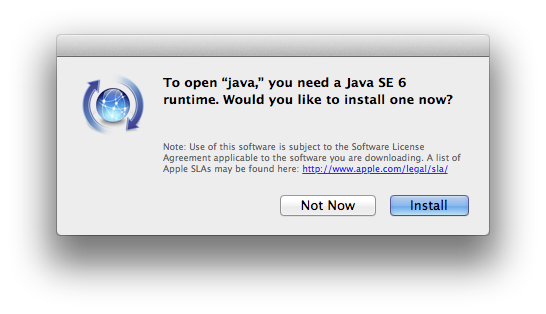 JavaRuntimeInstallLangas