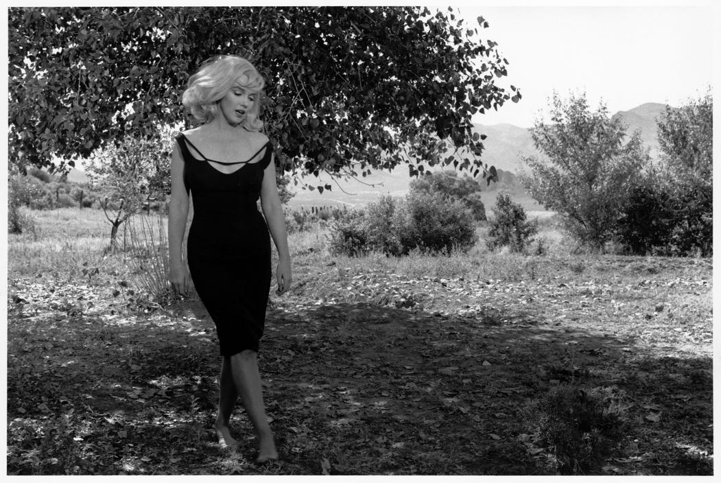 Inge Morath: Marilyn Monroe filmo „Misfits“ filmavimo metu, 1960 m.