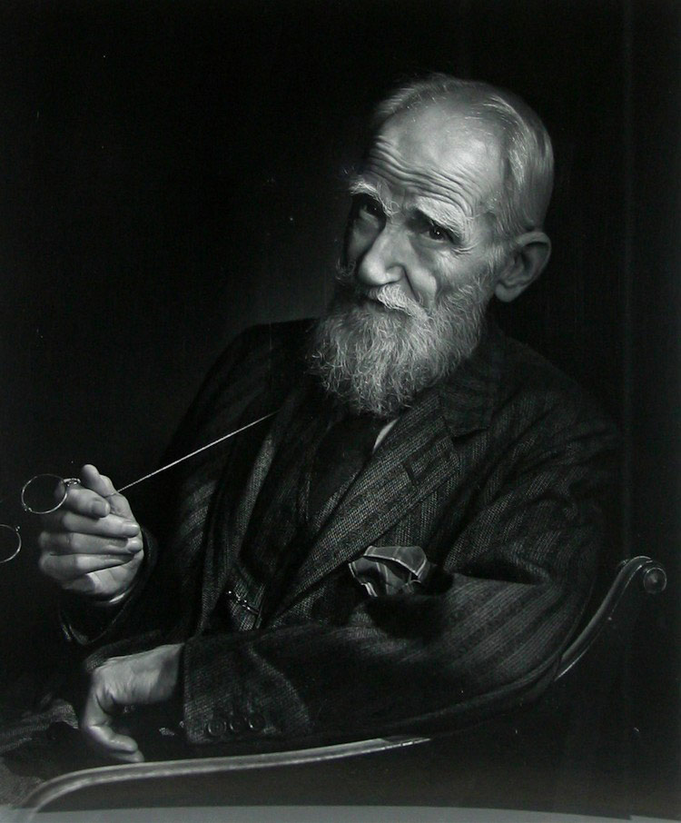 George Bernard Shaw, 1943.